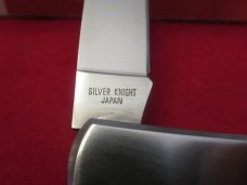 Gerber Silver Knight  Ivory Micrata Lockback Bear Scrimshawed on Handle