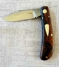 K'roo Custom Shadow Lanny Clip.3.75" N690..brut de force  look.Desert Ironwood...long pull 