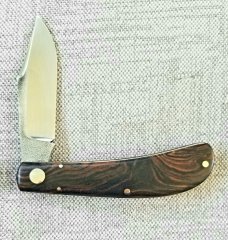 K'roo Custom Shadow Lanny Clip.3.75" N690..brut de force  look.Desert Ironwood...long pull 