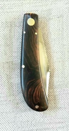K'roo Custom Shadow Lanny Clip.3.75" N690..brut de force  look.Desert Ironwood...long pull 