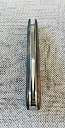 K'roo Custom Shadow Lanny Clip.3.75" N690..brut de force  look.Desert Ironwood...long pull 