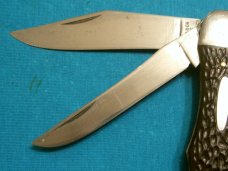 VINTAGE MONARCH 2212 JAPAN FOLDING HUNTER HUNTING SKINNING SURVIVAL POCKET KNIFE KNIVES OLD BIG