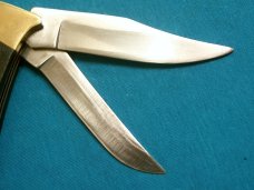 VINTAGE PANTHER 580 JAPAN FOLDING HUNTER HUNTING SKINNING SURVIVAL POCKET KNIFE KNIVES OLD BIG