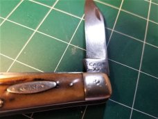 Vintage CASE XX (1940-64) 4 3/8 #5375 Large Stockman NICE