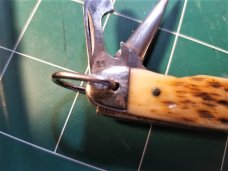 RARE CASE XX JR. SCOUT POCKET KNIFE #64090R SS AMBER BONE MULTI TOOL BOYS CAMP KNIFE