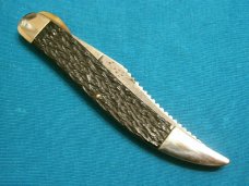 VINTAGE CAMCO USA FOLDING POCKET TEXAS TOOTHPICK TICKLER FISH KNIFE KNIVES OLD CAMILUS