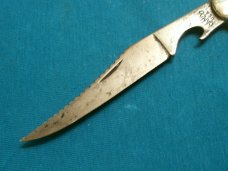 VINTAGE CAMCO USA FOLDING POCKET TEXAS TOOTHPICK TICKLER FISH KNIFE KNIVES OLD CAMILUS