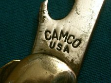 VINTAGE CAMCO USA FOLDING POCKET TEXAS TOOTHPICK TICKLER FISH KNIFE KNIVES OLD CAMILUS