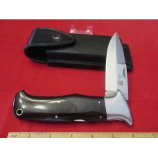 AL-Mar Sere Attack Green Micarta Folding Front Lock Model 3003A