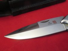 AL-Mar  Sere/  Attack Green Micarta Folding Front Lock  Model # 3003A