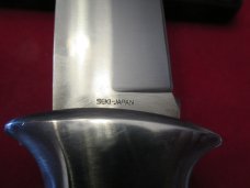 AL-Mar  Sere/  Attack Green Micarta Folding Front Lock  Model # 3003A