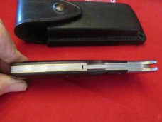 AL-Mar  Sere/  Attack Green Micarta Folding Front Lock  Model # 3003A