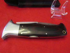 AL-Mar  Sere/  Attack Green Micarta Folding Front Lock  Model # 3003A