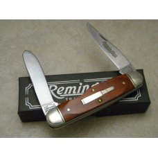 Remington Bullet USA 1997 Wood R4468 Lumberjack Knife in Box