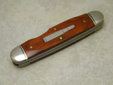 Remington Bullet USA 1997 Wood R4468 Lumberjack Knife in Box