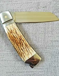 Steve Vanderkolff Native Taillock 4".. Mammoth and Cpm154...Fluted Integral bolsters  