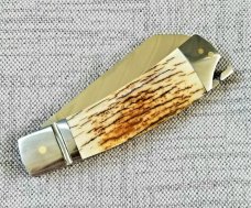 Steve Vanderkolff Native Taillock 4".. Mammoth and Cpm154...Fluted Integral bolsters  
