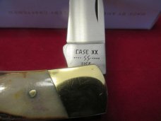 Case XX 1981 Stag Handle Lock Back Pattern # 051051L SSP