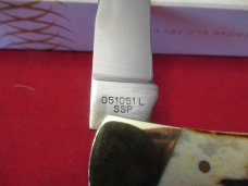 Case XX 1981 Stag Handle Lock Back Pattern # 051051L SSP
