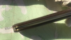 Mustang Brown Burlap Micarta  GEC Great Eastern Tidioute 745120 NEW with Pin