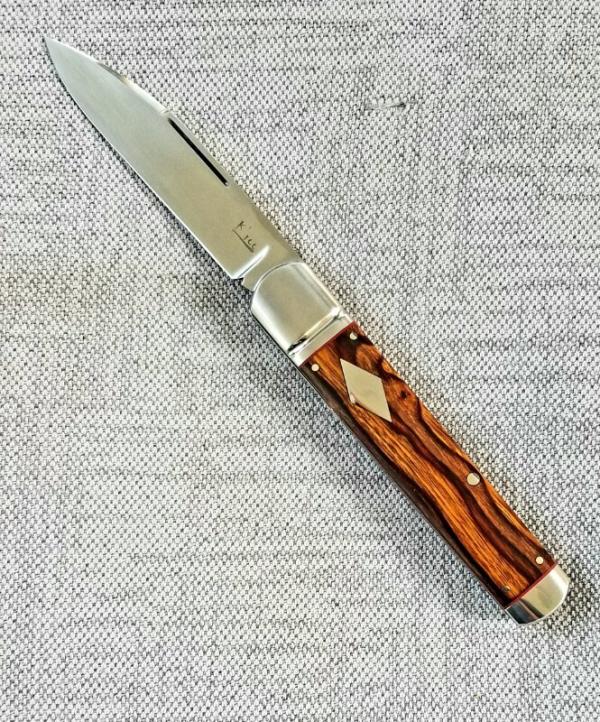 Kroo Desert ironwood Equal End,Indian River Jack, Rwl34,red liners & spacers diamond shield.filewor 