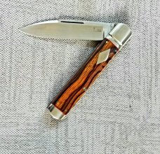 Kroo Desert ironwood Equal End,Indian River Jack, Rwl34,red liners & spacers diamond shield.filewor 