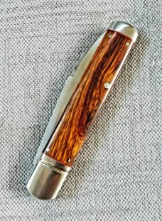 Kroo Desert ironwood Equal End,Indian River Jack, Rwl34,red liners & spacers diamond shield.filewor 
