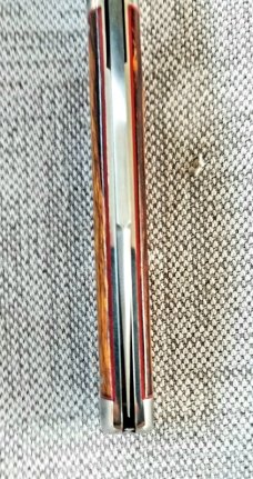 Kroo Desert ironwood Equal End,Indian River Jack, Rwl34,red liners & spacers diamond shield.filewor 