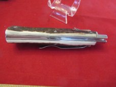 Mikov Stag Handle Auto with Pocket Clip 