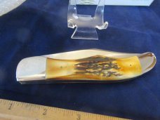 Case XX Stag 1977 Blue Scroll Folding Hunter Pattern # 5265 SAB