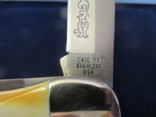Case XX Stag 1977 Blue Scroll Folding Hunter Pattern # 5265 SAB