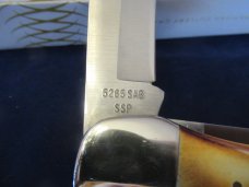 Case XX Stag 1977 Blue Scroll Folding Hunter Pattern # 5265 SAB