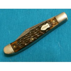 VINTAGE SCHRADE USA 272 TRAPPER FOLDING POCKET KNIFE KNIVES OLD SMALL