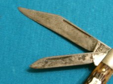 VINTAGE SCHRADE USA 272 TRAPPER FOLDING POCKET KNIFE KNIVES OLD SMALL