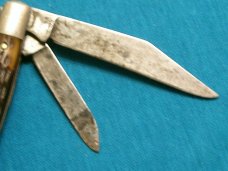 VINTAGE SCHRADE USA 272 TRAPPER FOLDING POCKET KNIFE KNIVES OLD SMALL