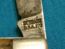 VINTAGE SCHRADE USA 272 TRAPPER FOLDING POCKET KNIFE KNIVES OLD SMALL