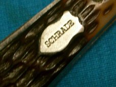 VINTAGE SCHRADE USA 272 TRAPPER FOLDING POCKET KNIFE KNIVES OLD SMALL