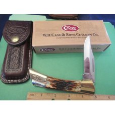 Case XX 1984 Red Stag Sharks Tooth Pattern 5197L