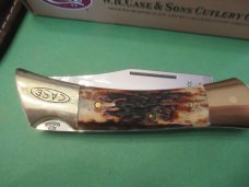 Case XX 1984 Red Stag Sharks Tooth Pattern # 5197L