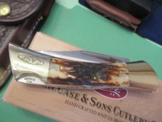 Case XX 1984 Red Stag Sharks Tooth Pattern # 5197L
