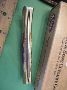 Case XX 1984 Red Stag Sharks Tooth Pattern # 5197L