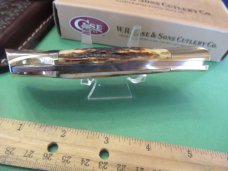 Case XX 1984 Red Stag Sharks Tooth Pattern # 5197L