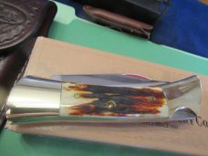 Case XX 1984 Red Stag Sharks Tooth Pattern # 5197L