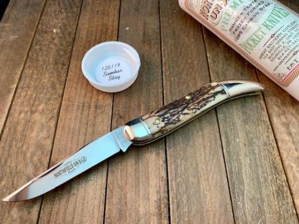 Great Eastern Cutlery Northfield Toothpick Pattern 12 Sambar Stag Great Eastern Cutlery Northfield Toothpick Pattern 12 Sambar Stag