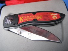 Shriner AAONMS Masonic Folding Knife Smith & Wesson Cutting Horse Knife 1/5000