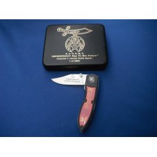 Shriner AAONMS Masonic Folding Knife Smith & Wesson Cutting Horse Knife 1/5000
