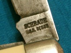 VINTAGE SCHRADE USA SC505 DUCK POND SCRIMSHAW STOCKMAN FOLDING POCKET PEN JACK KNIFE KNIVES OLD