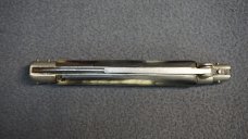 ++ Vintage RARE G.C. Co. ITALY Lockback Stiletto Knife w/Horn Scales - 5
