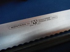 LOT OF 3 Kitchen Knives; 2 Magic Knives, Adjustable  Solingen Germany &  ITALY Carving Slicing Knife