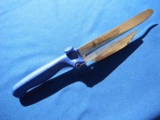 LOT OF 3 Kitchen Knives; 2 Magic Knives, Adjustable  Solingen Germany &  ITALY Carving Slicing Knife